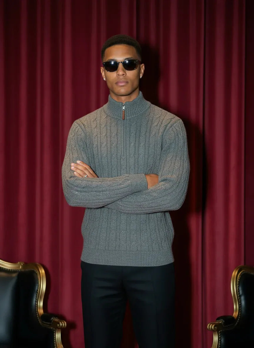 The Cable | Quarter Zip by Quater - Quater