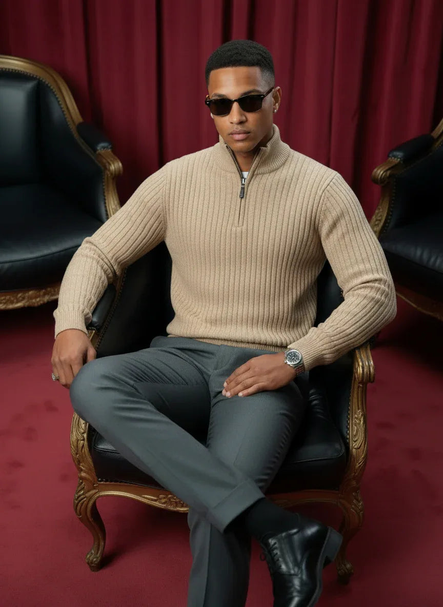 The Elevated | Quarter Zip by Quater - Quater