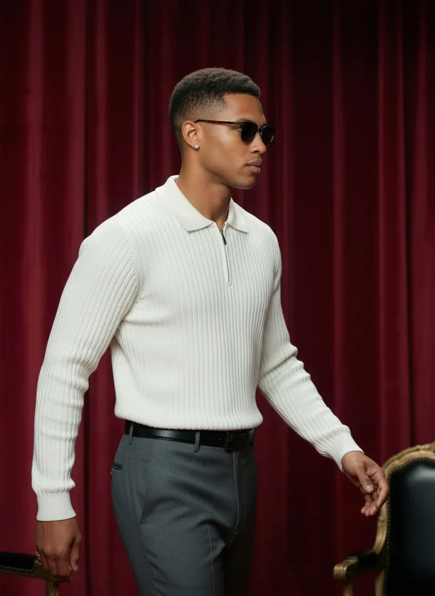 The Lapel | Quarter Zip by Quater - Quater