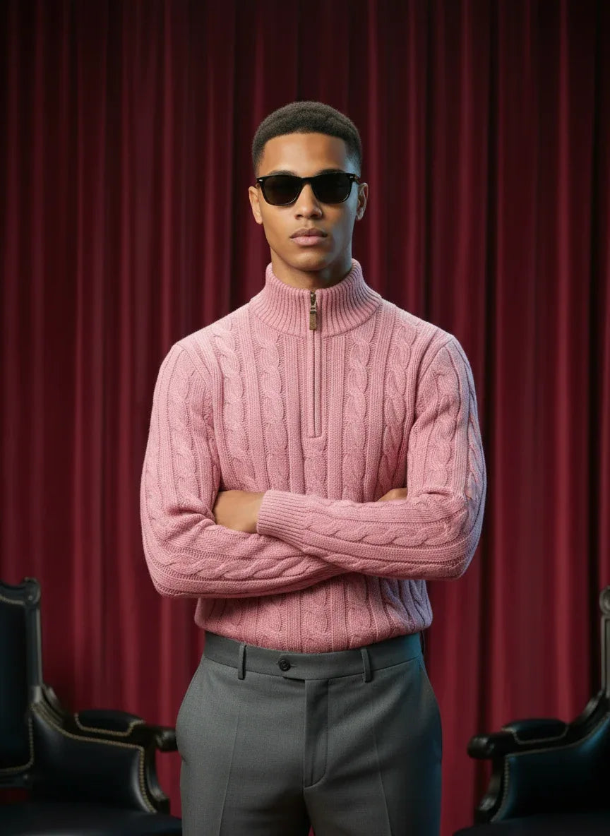 The Twisted | Quarter Zip by Quater - Quater