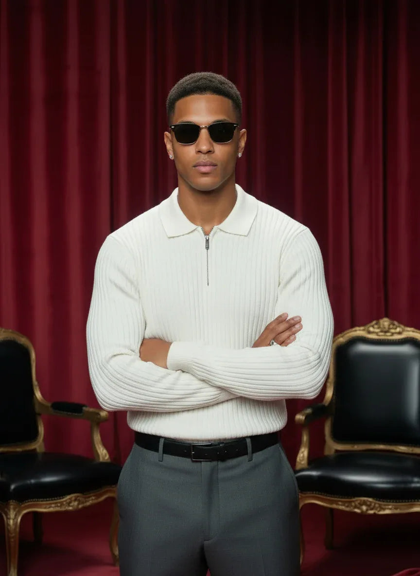 The Lapel | Quarter Zip by Quater - Quater