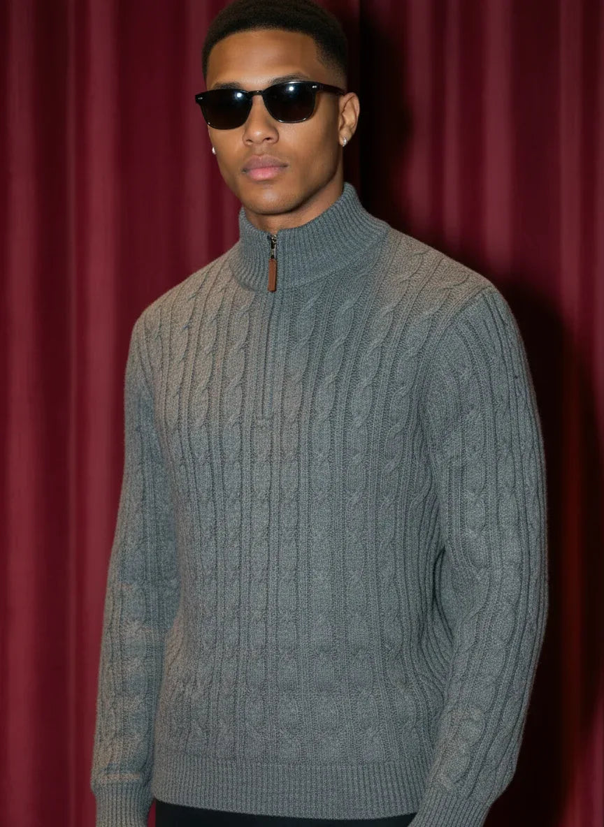 The Cable | Quarter Zip by Quater - Quater