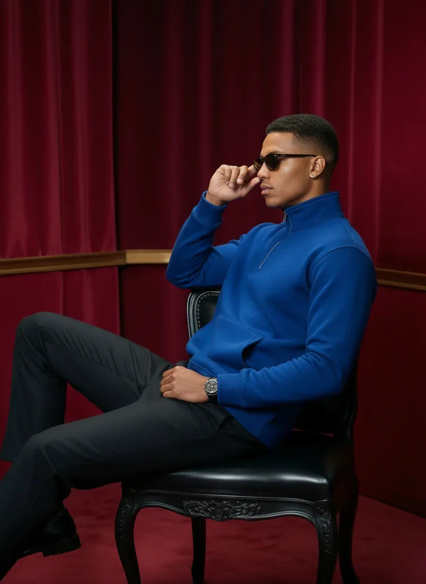 The Polished | Quarter Zip by Quater - Quater