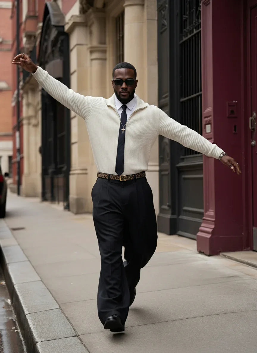 The Oversized | Quarter Zip by Quater - Quater