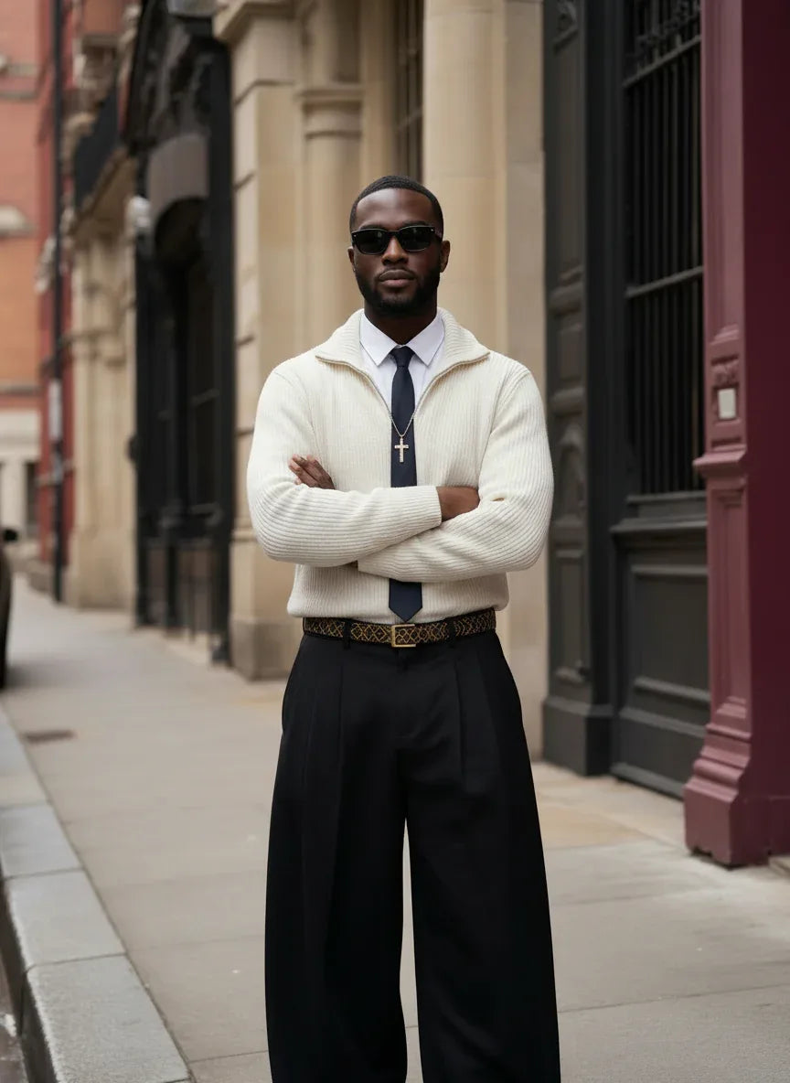 The Oversized | Quarter Zip by Quater - Quater