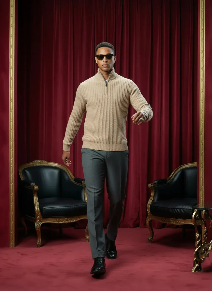 The Elevated | Quarter Zip by Quater - Quater