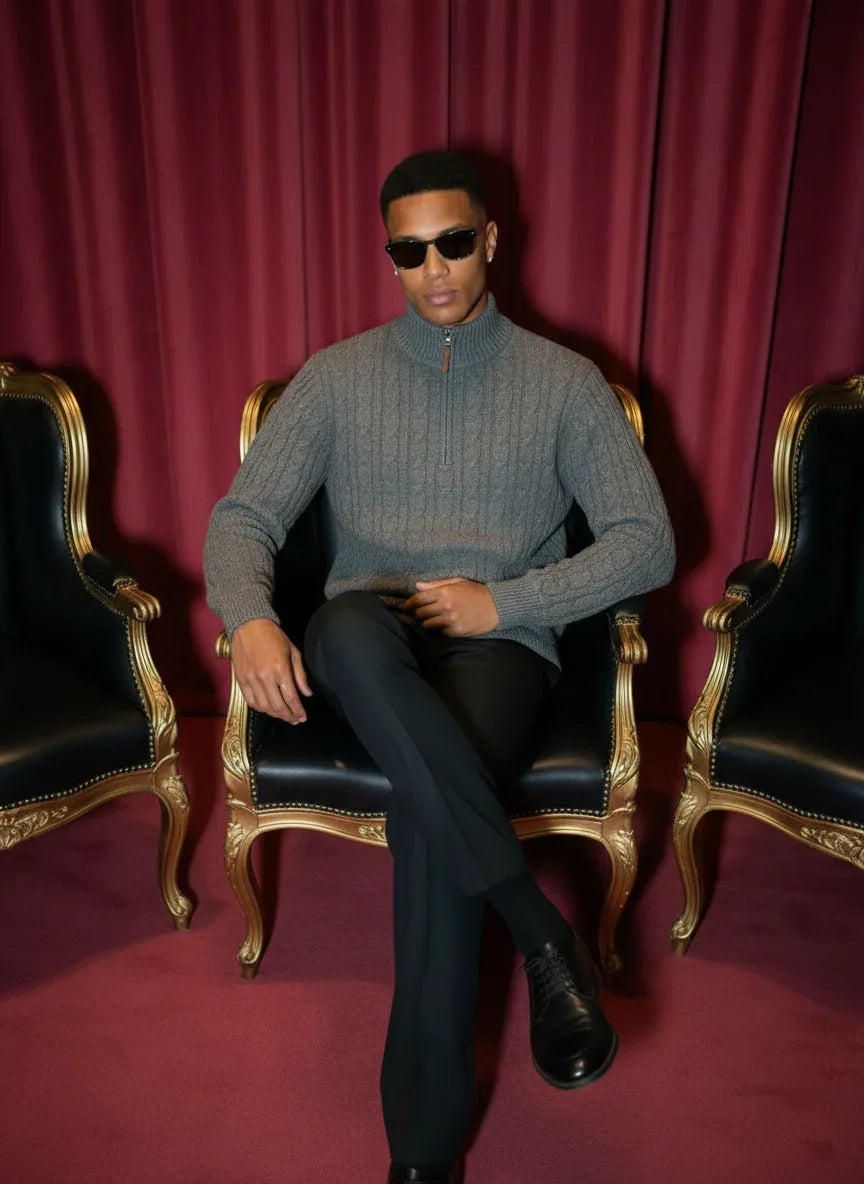 The Cable | Quarter Zip by Quater - Quater