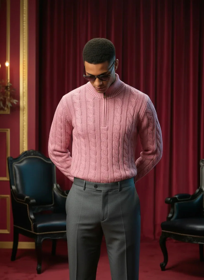 The Twisted | Quarter Zip by Quater - Quater