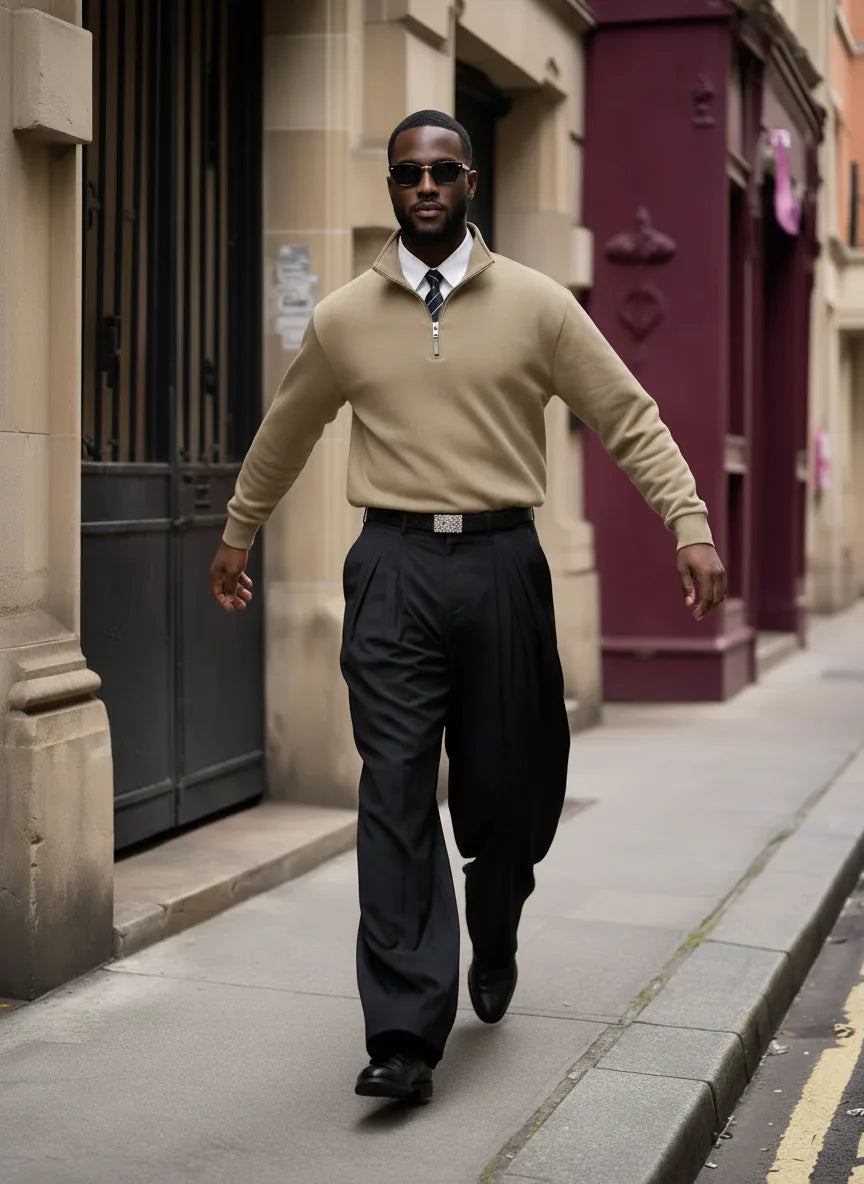 The Brushed | Quarter Zip by Quater - Quater