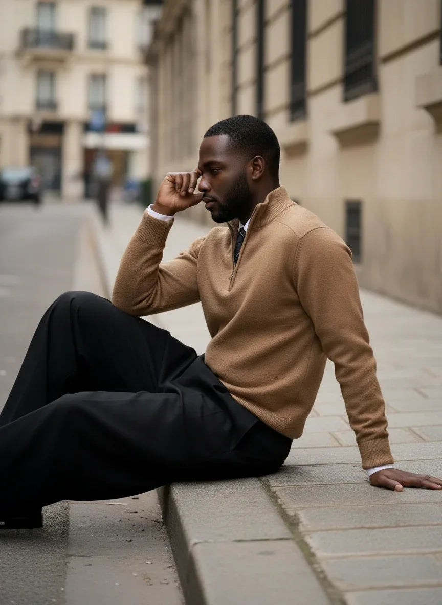 The Gentleman | Quarter Zip by Quater - Quater