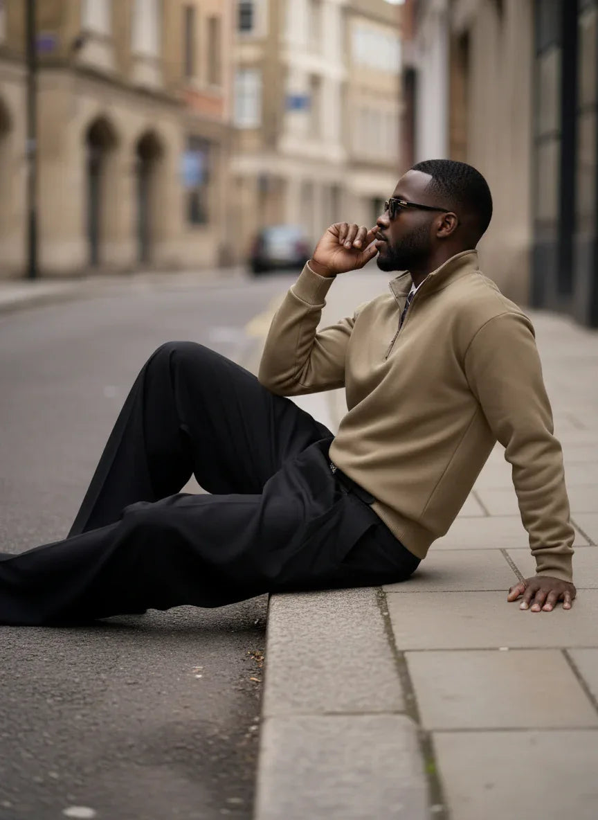 The Brushed | Quarter Zip by Quater - Quater