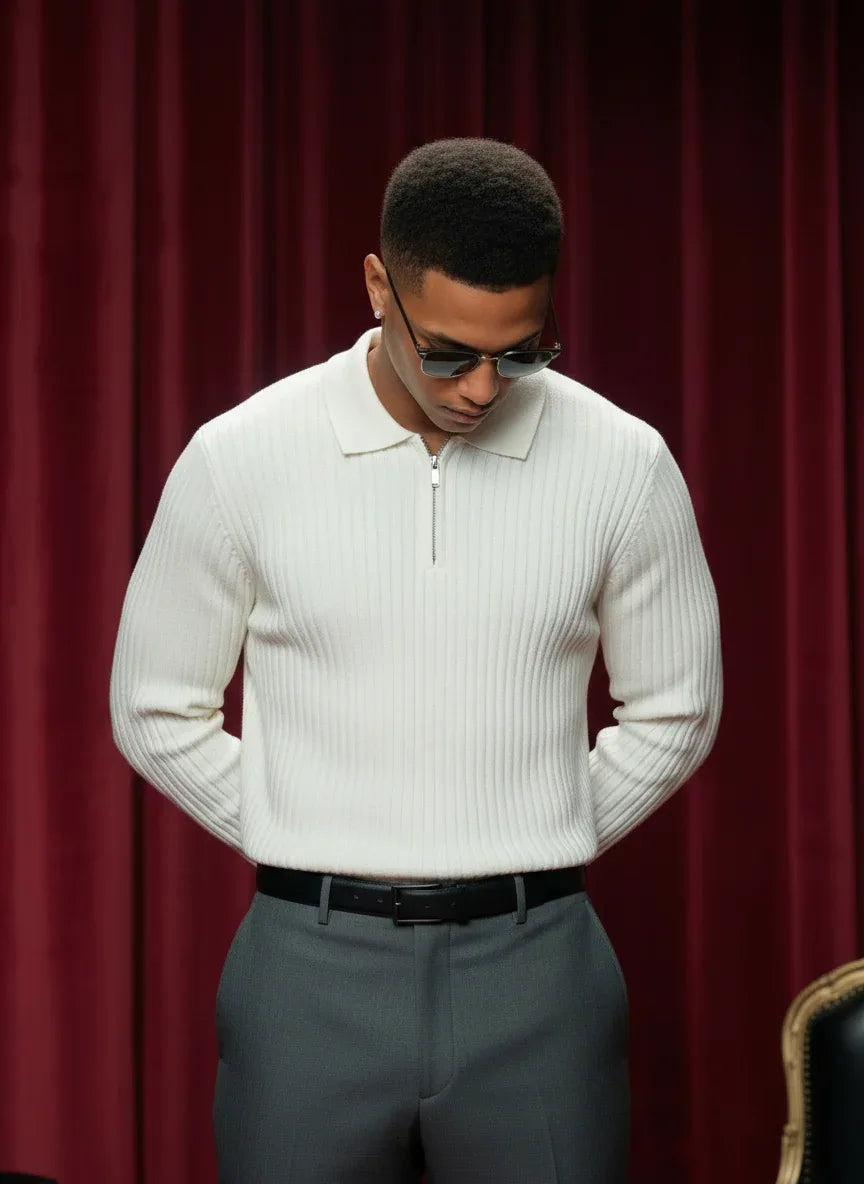 The Lapel | Quarter Zip by Quater - Quater