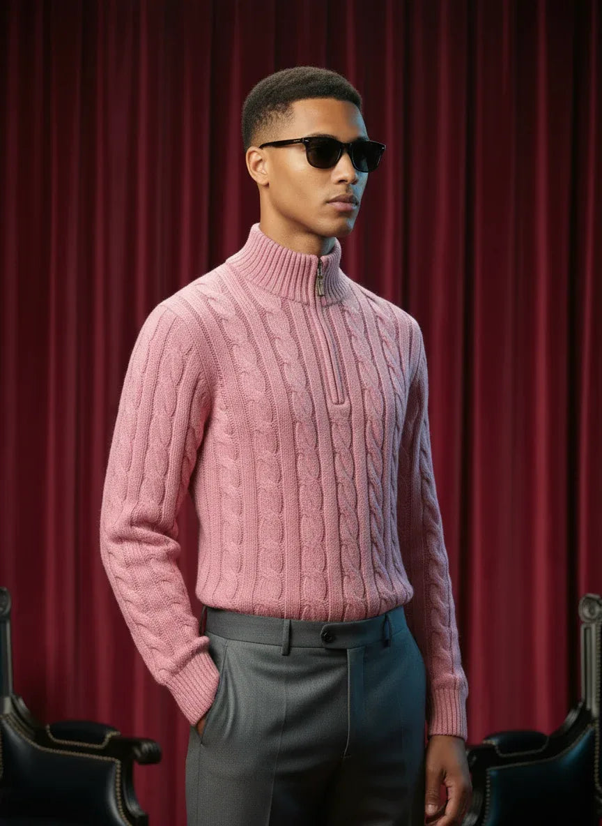 The Twisted | Quarter Zip by Quater - Quater