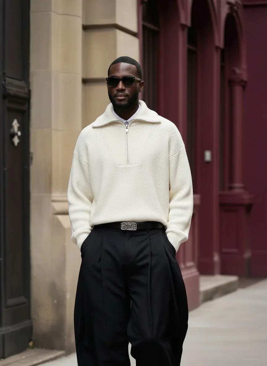 The Luxe | Quarter Zip by Quater - Quater