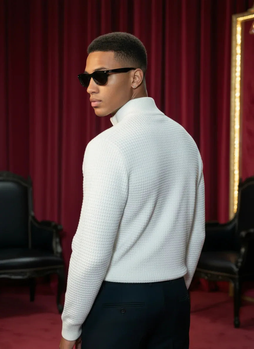 The Plaid | Quarter Zip by Quater - Quater