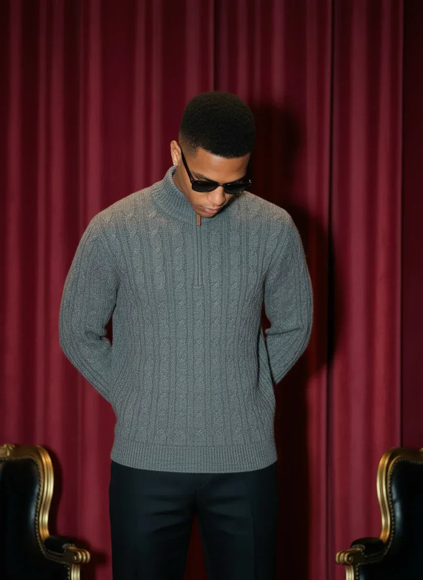 The Cable | Quarter Zip by Quater - Quater