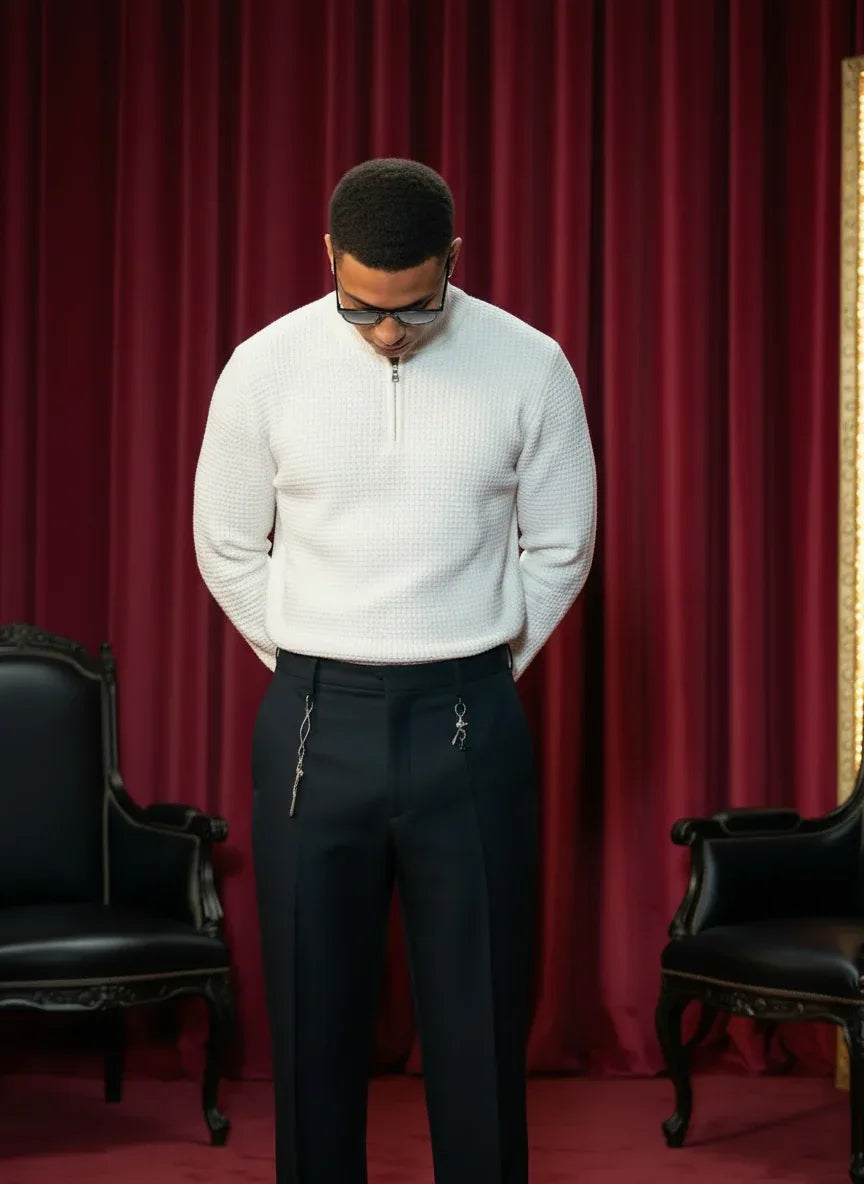 The Plaid | Quarter Zip by Quater - Quater