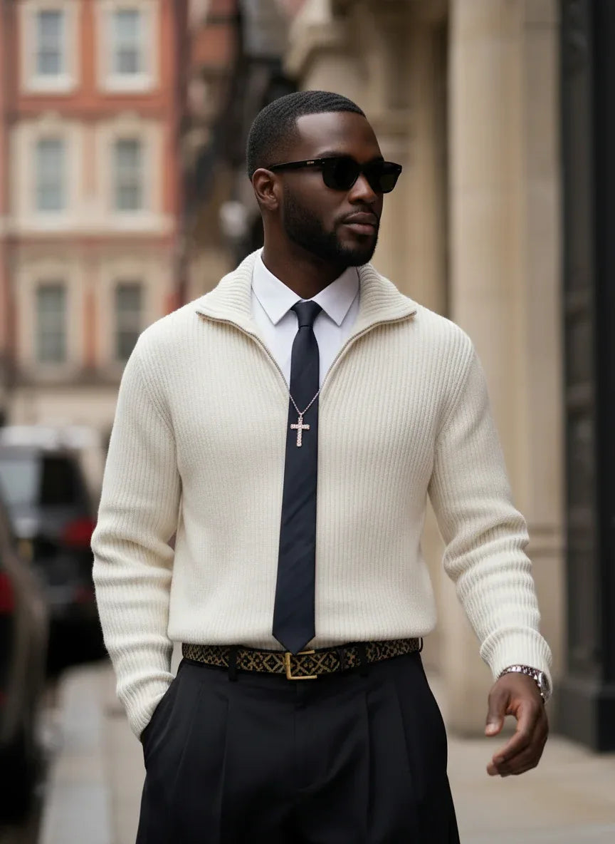 The Oversized | Quarter Zip by Quater - Quater