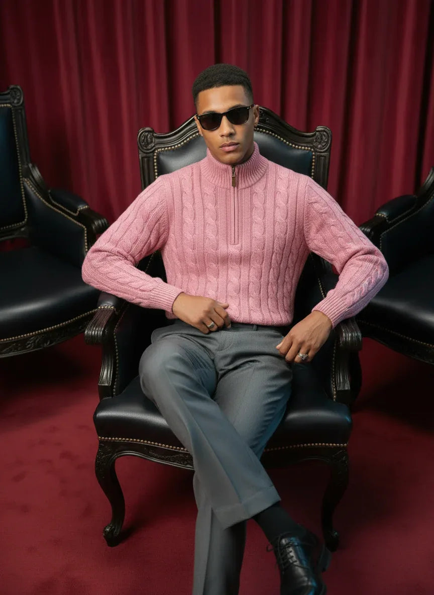 The Twisted | Quarter Zip by Quater - Quater